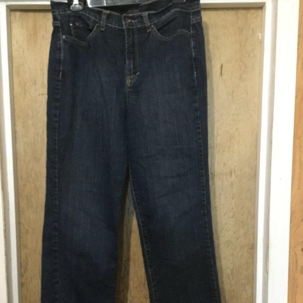 Jeanstar jeans size 12 5 pocket zip fly straight leg some stretch western